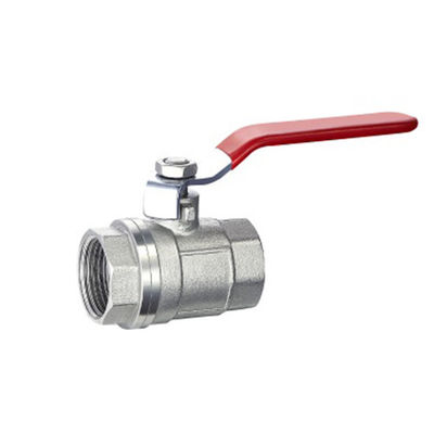 HPb59-1 1/2 pulgadas a 4 pulgadas de latón válvula de bola de cobre de agua de material roscado femenino válvula de bola de latón para el montaje de tuberías