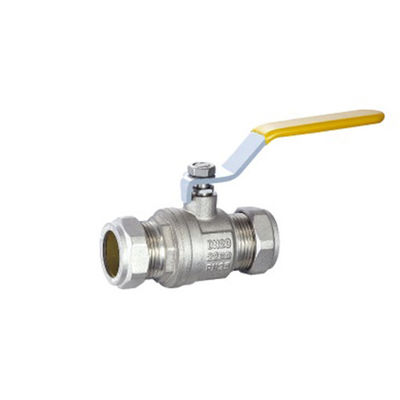NPT BSP Thread Copper Brass Ball Valve Female Materiales industriales Conector de metal