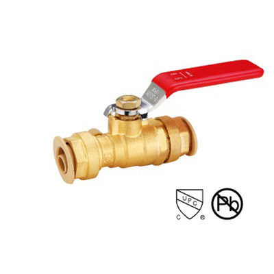 Capa de corte de cuerpo de latón de una pieza / tubo de tubería roscado con ANSI B1.20.1 Las normas ASME B1.20.7