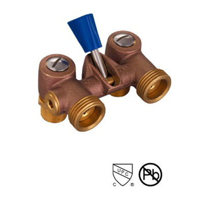 1/2&quot; de latón natural o de latón recubierto de níquel NPT BSP válvula estándar de lavadora