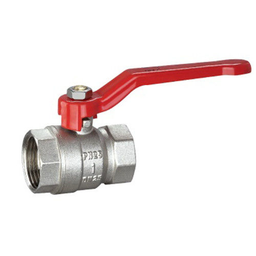 Fabrica MB material industrial femenino conector de metal NPT BSP hilo de latón válvula de bolas de cobre válvula de agua válvula de latón