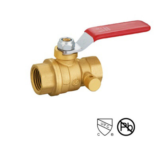 Válvula de 600 Wog con rollo de drenaje de acero 1/2" 3/4" 1 ′′